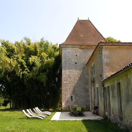 Bed and Breakfast Chateau De Puyrigaud Léoville Exteriér fotografie